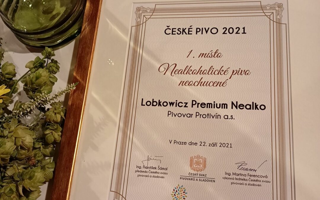 Úspěch a ocenění České pivo 2021